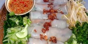 Banh Cuon / Reispfannkuchen