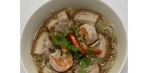 Bun Mam / Schweinefleisch+Krevetten