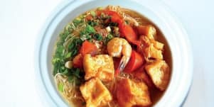 Bun Rieu / Tofu+Krevetten