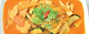 Curry (gelb, rot, grün) : Tofu/Poulet/Fisch/Rind