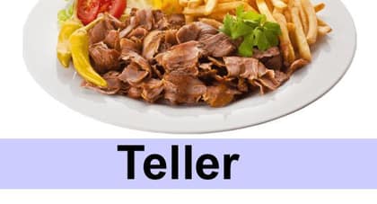 Teller Gerichte