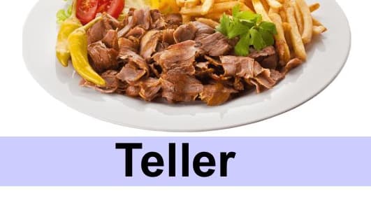 Teller Gerichte